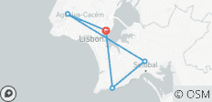 Geführte Radreise - Rund um Lissabon (5 Tage) - 5 Destinationen