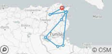 Van het noorden naar de stilte van de Sahara: door Tunesië in 14 dagen (14 dagen) - 10 bestemmingen