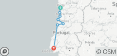 Portugal - Porto, Coimbra & die Silberküste (7 Tage) - 7 Destinationen