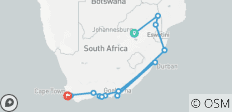 Zuid-Afrika voor singles & soloreizigers (17 dagen) - 14 bestemmingen