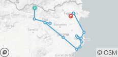 La Catalogne en vélo électrique (7 jours) - 14 destinations
