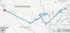Uzbekistan Singles & Solo Travelers 12 Days - 8 destinations
