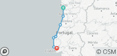 Sportlich von Porto nach Lissabon (8 Tage) - 7 Destinationen