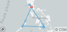 Best of Luzon, Bohol & Palawan (19 Tage) - 15 Destinationen