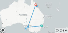 Australia - Natural Treasures & iconic Cities 15 Days - 13 destinations
