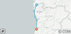Portugal - The Northern Atlantic Coast 8 Days - 5 destinations