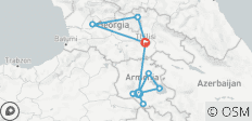 Armenien & Georgien: Zwischen Ararat und Kaukasus (12 Tage) - 12 Destinationen