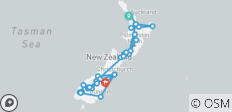 Neuseelands Highlights (19 Tage) - 34 Destinationen