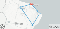 Oman für Singles und Alleinreisende (8 Tage) - 8 Destinationen