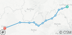 From Le Puy en Velay to Cahors via the Voie de la Célé19 Days - 13 destinations