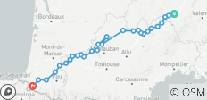 Von Le Puy-en-Velay nach Saint-Jean-Pied-de-Port (38 Tage) - 28 Destinationen