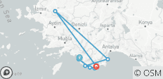 Crucero de Fethiye a Demre - 4 días - 8 destinos