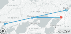 10 Tage Kyoto nach Hiroshima: Eine kulturelle Odyssee(privater Reiseleiter und Fahrer)Familientour - Anpassbar - 5 Destinationen