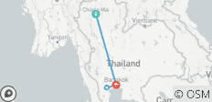 Exploration du nord de la Thaïlande - 8 jours et 7 nuits - 4 destinations