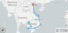 Cambodja naar Vietnam: Lantaarns, nachtleven & lokaal leven - 12 bestemmingen