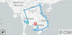 Ultimatives Abenteuer: Thailand, Vietnam & Kambodscha Vibes - 19 Destinationen