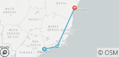 Brésil : Sao Paulo, Rio de Janeiro, Salvador de Bahía - 8 jours - 3 destinations