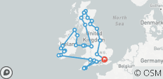 Britain and Ireland Grandeur Reverse (London Overnights) - 41 destinations