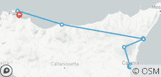 Siziliens Highlights erwandern (8 Tage) - 8 Destinationen