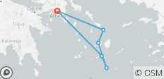 Greek Island Hopping 35 to 45 (35 To 45) - 6 destinations