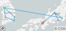 Epic Zuid-Korea & Japan - 26 dagen - 12 bestemmingen