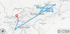 15 jours en Asie centrale : 3+1 Circuit en groupe à Stans - 16 destinations