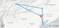 Venice and Treviso Short Break - 5 destinations