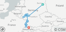 Châteaux et vignobles du Rhin et de la Moselle avec Berlin 2027 – 11 jours (de Berlin à Zurich) - 21 destinations