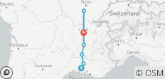 Bourgogne et Provence (2027) (Arles à Lyon, 2027) - 7 destinations