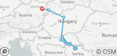 Vienne et les capitales du Danube (2027, de Belgrade à Vienne) - 11 destinations