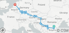 Le voyage européen ultime (2027, de Bucarest à Amsterdam) - 36 destinations