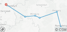 Klassische Weihnachtsmärkte (2027) (Nürnberg bis Frankfurt, 2027) - 6 Destinationen