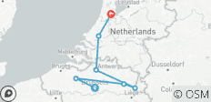 Célébration des fêtes néerlandaises et belges (2027) (de Bruxelles à Amsterdam, 2027) - 7 destinations