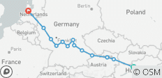 Europäische Juwelen (2027) (Budapest bis Amsterdam, 2027) - 14 Destinationen
