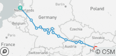 European Jewels (2027) (Amsterdam to Budapest, 2027) - 15 destinations