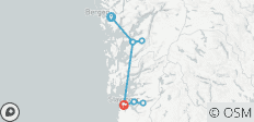 Reizen in Fjord Noorwegen tussen Bergen en Stavanger (8 dagen) - 9 bestemmingen