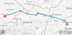 Croisière classique sur le Danube & Munich (Budapest - Munich) - 9 destinations