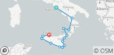 Highlights of Calabria, Mount Etna & Sicily - 14 destinations
