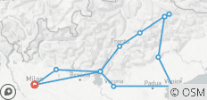 De Milán a Venecia y los Dolomitas - 6 días - 13 destinos