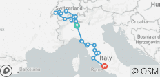 Italie et Suisse - 13 jours - 27 destinations
