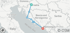 Kroatien Entdeckungsreise - 10 Destinationen
