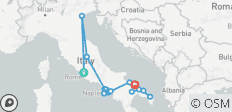Rome to Southern Italy: Amalfi & Puglia - 22 destinations