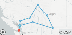 Grand Western Canada Vacation 12 Days - 9 destinations