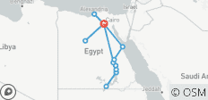 L\'Odyssée de l\'Égypte : Des pharaons à la mer Rouge - 15 destinations
