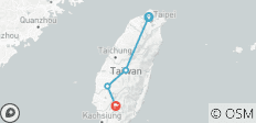 5 jours - Circuit en petit groupe des hauts lieux de Taïwan (max. 16) | Taïwan Chine Package Adventure - 4 destinations