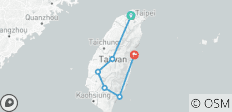 10 jours - Circuit panoramique de Taïwan en petit groupe (max. 16) |Taïwan Chine Package Adventure - 6 destinations