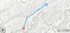 Vélo de montagne : Glacier Bike Tour West - 4 destinations