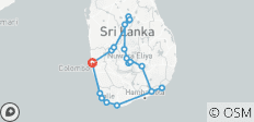 Explorez les merveilles du Sri Lanka avec un budget de 10 jours - 20 destinations