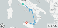 La bella Campania y Sicilia - 9 destinos