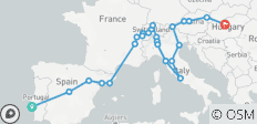 L\'Europe d\'Ouest en Est fin Budapest (24 destinations) - 24 destinations